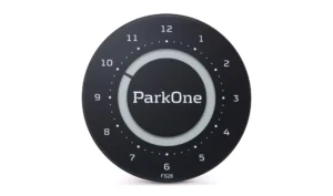 Elektronisk P-skive ParkOne 2 Carbon Black