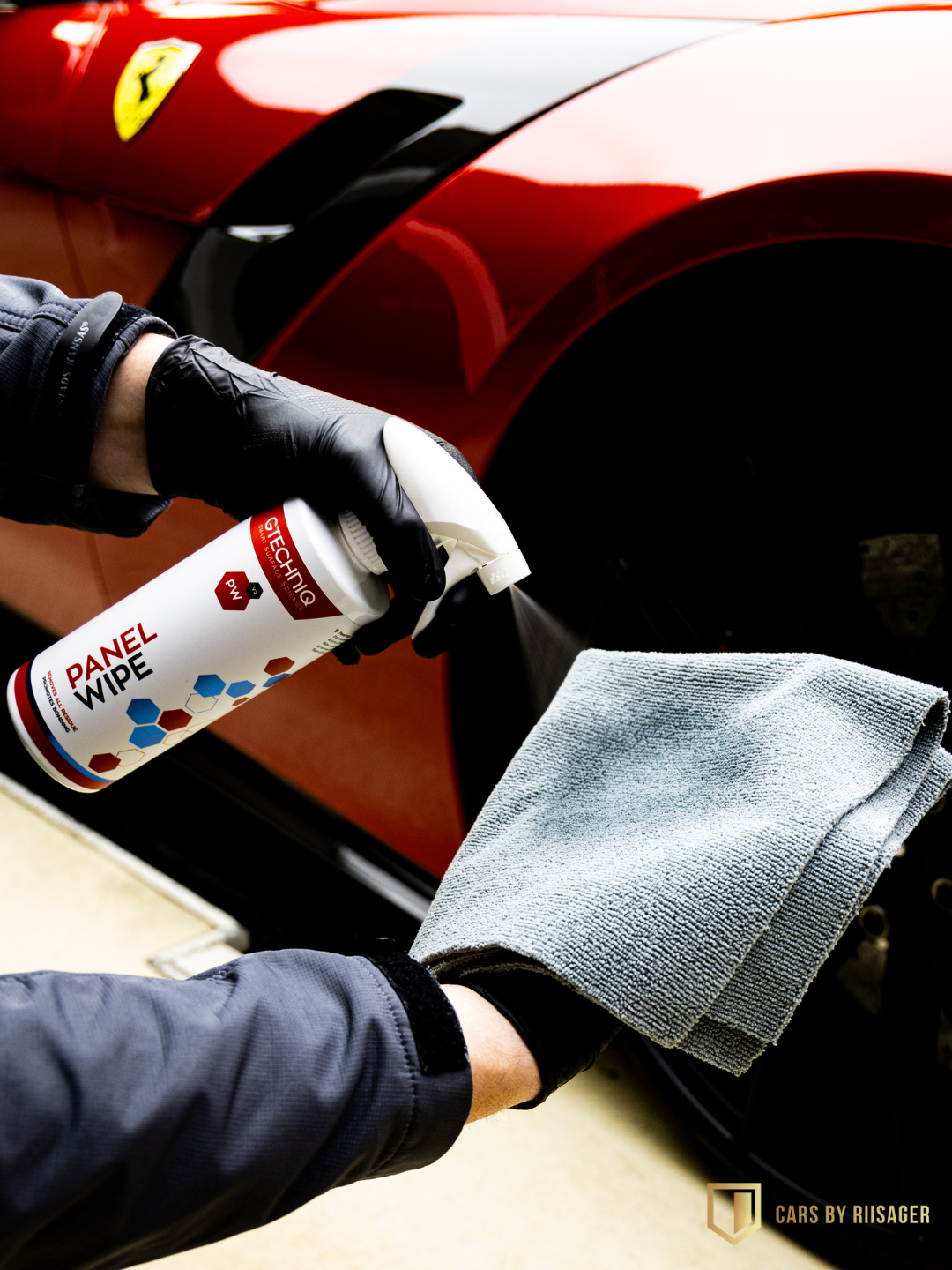 Gtechniq Panel Wipe klargør bilens lak før keramisk coating