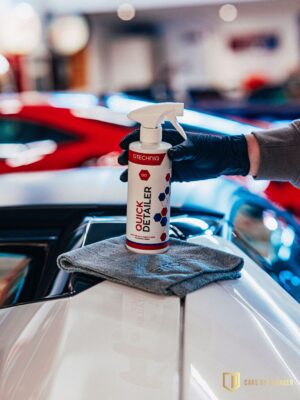 Glansfuldt resultat efter brug af Gtechniq Quick Detailer V2