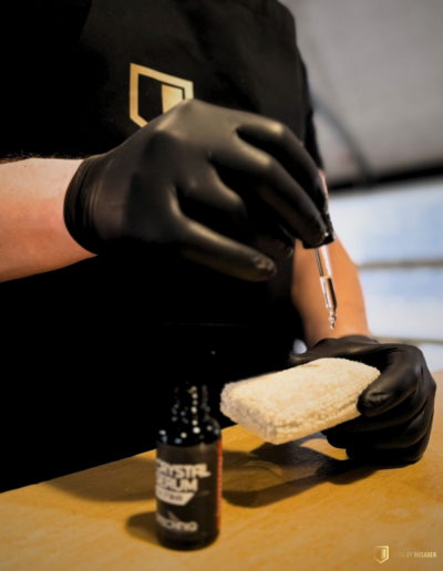 Påføring af Crystal Serum Ultra keramisk coating på bil